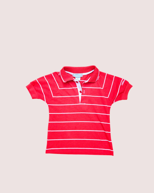 Vintage Oshkosh short sleeve polo tagged 4