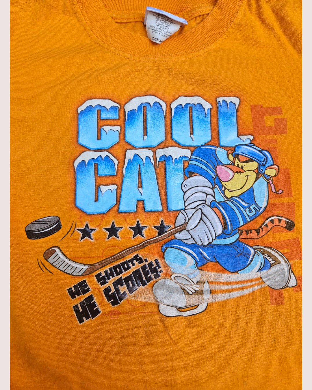 Vintage Disney Tigger tee Youth XS 5-7Y