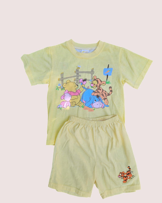 Bootleg Disney Winnie the Pooh two piece short and tee set
