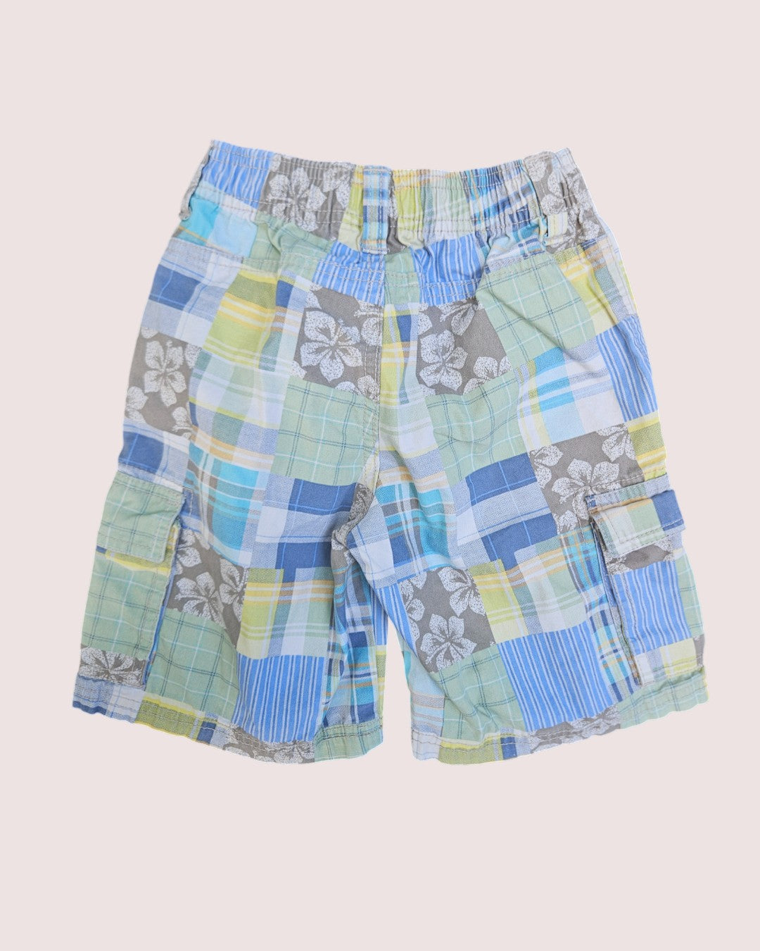 Oshkosh tropical patchwork shorts 4T