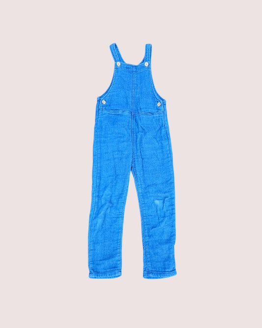 Zara chambray denim overalls 4-5Y