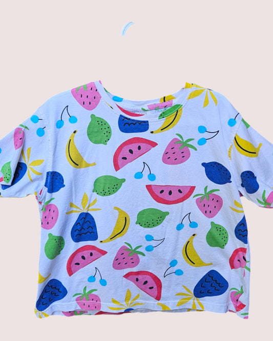 Zara fruits tee 8-9T