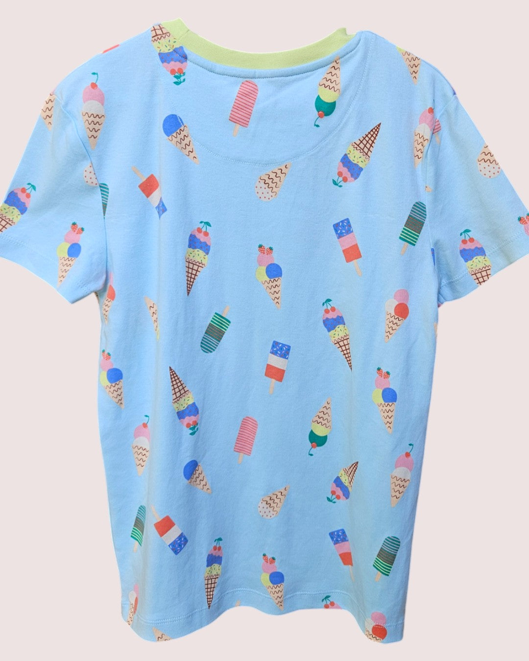 John Lewis ice cream print tee Size 10 NWT
