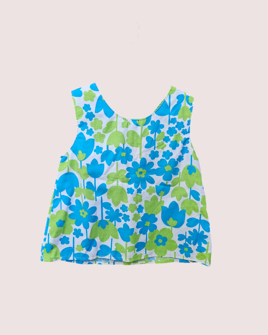 handmade floral tank 5T