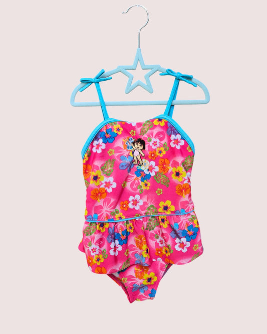 Y2K Dora the Explorer bathing suit 4T