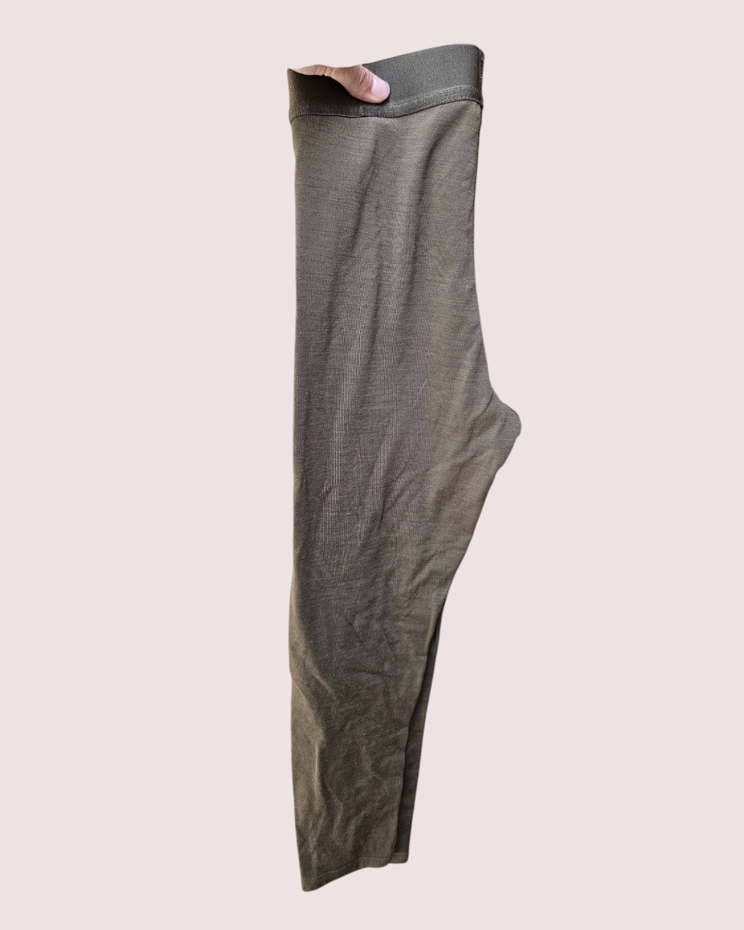 MEC merino wool blend base layer set -olive green 8-10Y