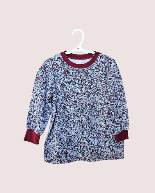 Vintage autumn floral crewneck Size 6