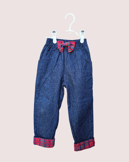 Vintage Oshkosh apple print jeans Size 5
