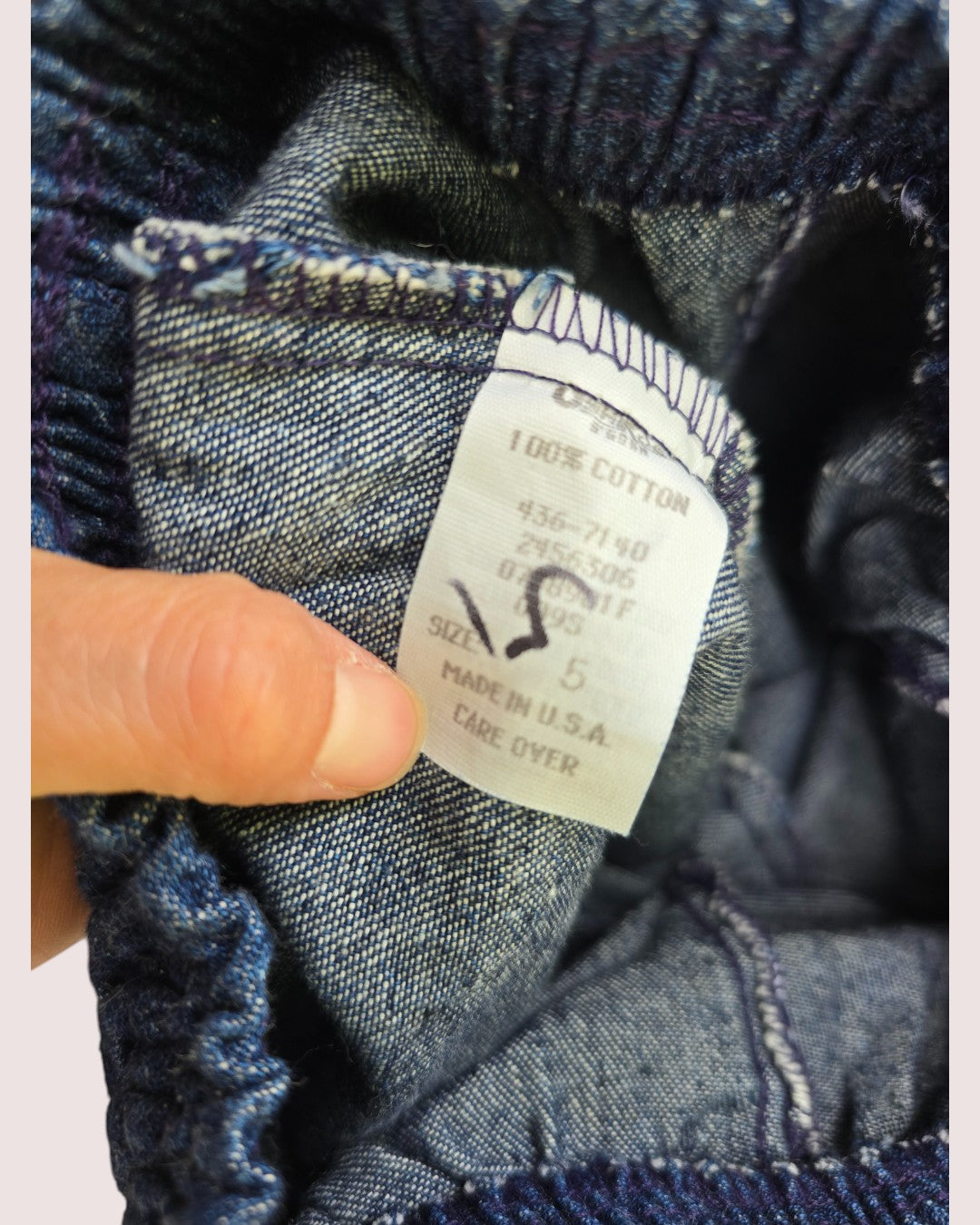 Vintage Oshkosh apple print jeans Size 5
