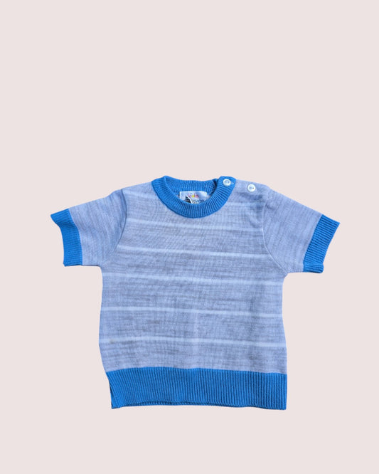 Acrylic knit tee 6-9m