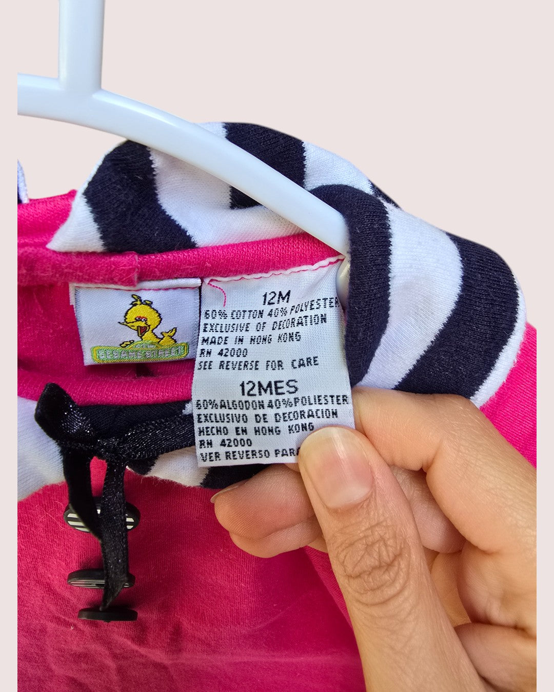 Sesame street dress Tagged 12m