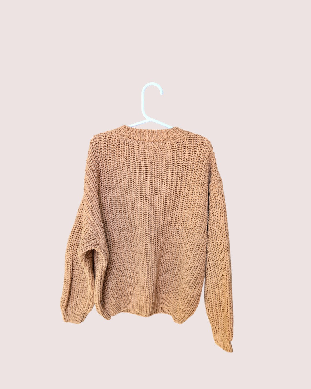 Goumi kids organic cotton knit sweater 5-6t but fit super oversized