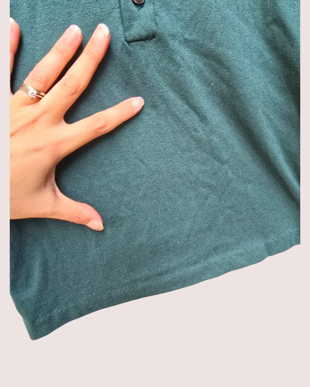 Set of two vintage henley long sleeve tees, Size 4