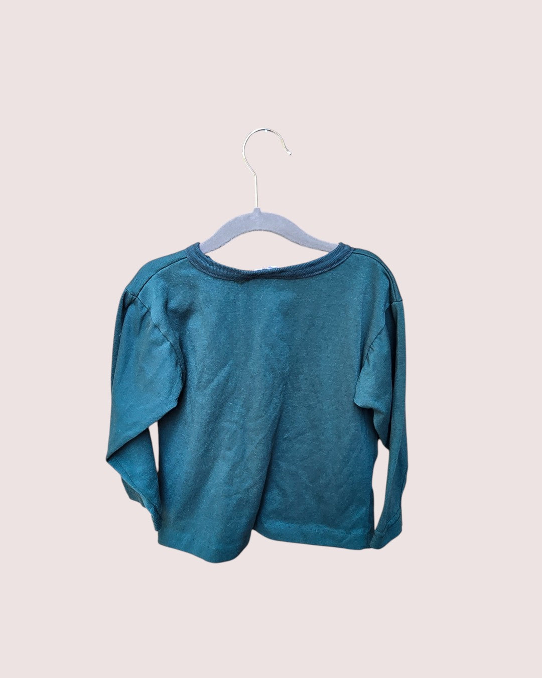 Set of two vintage henley long sleeve tees, Size 4