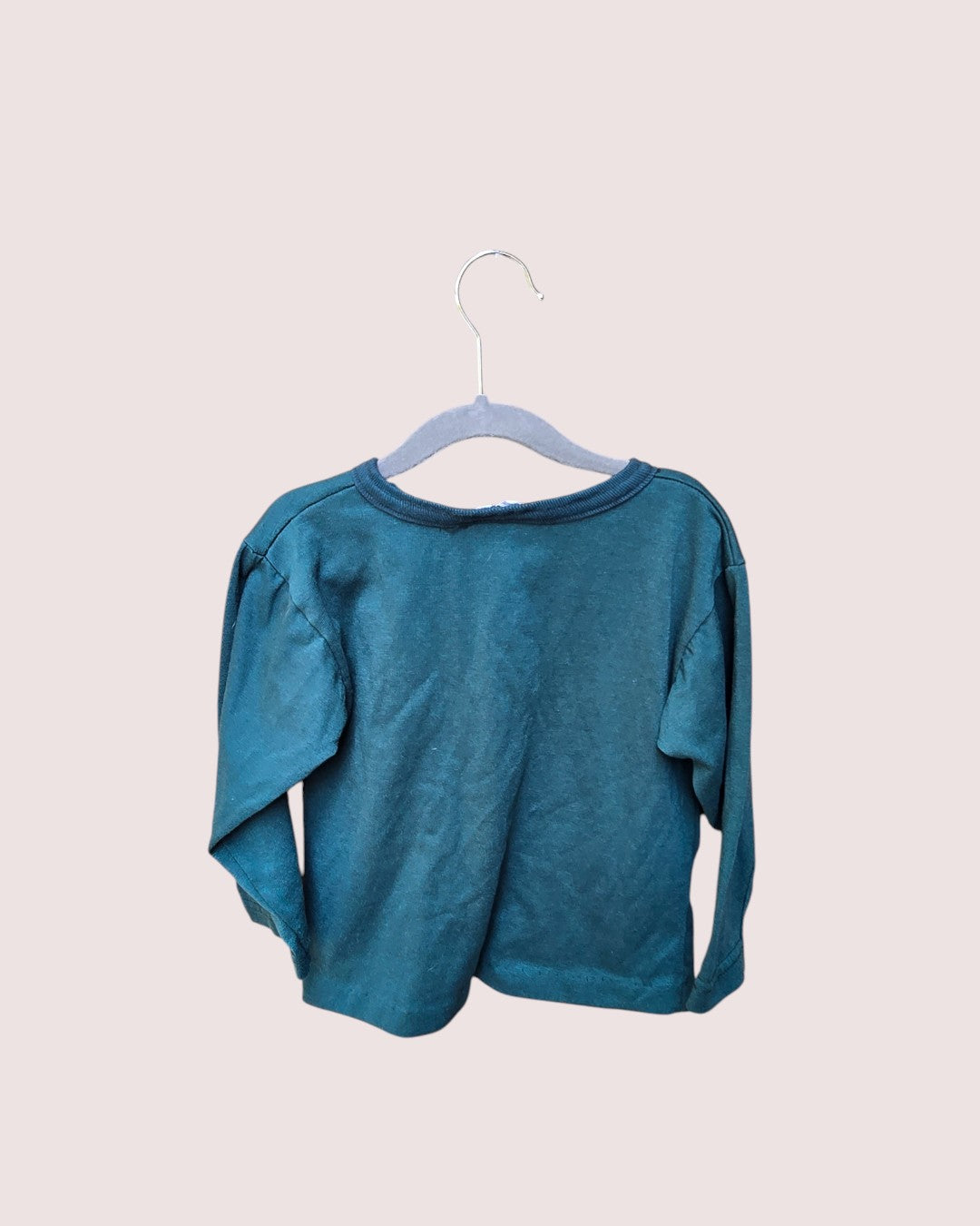 Set of two vintage henley long sleeve tees, Size 4