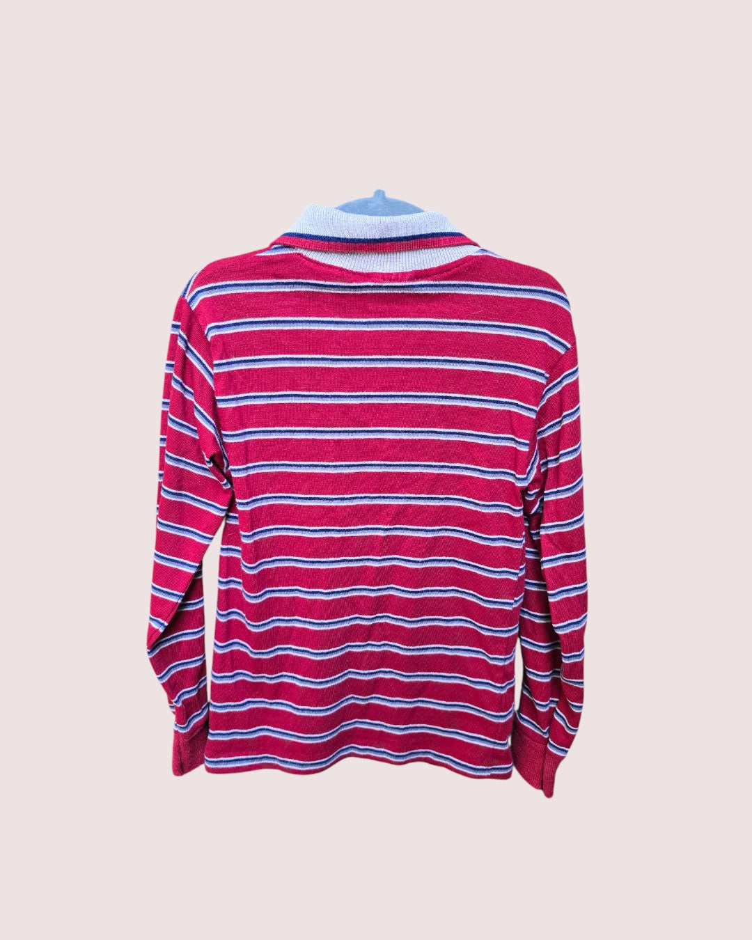 Vintage single stitch long sleeve polo 5-6T