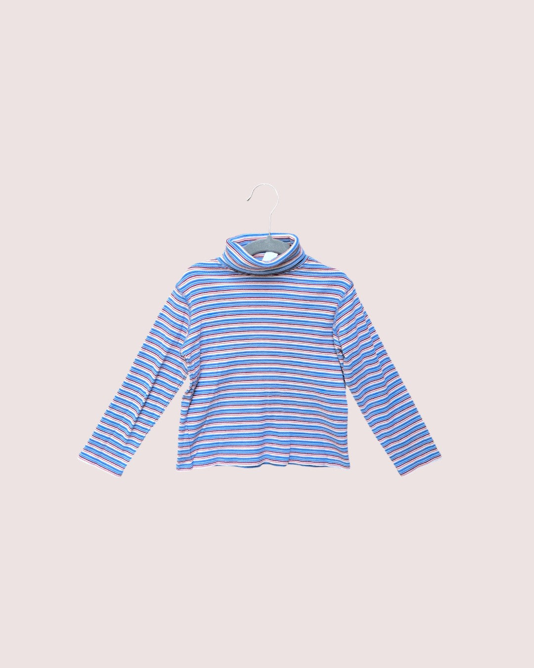 Vintage striped turtleneck best fit 4-5T