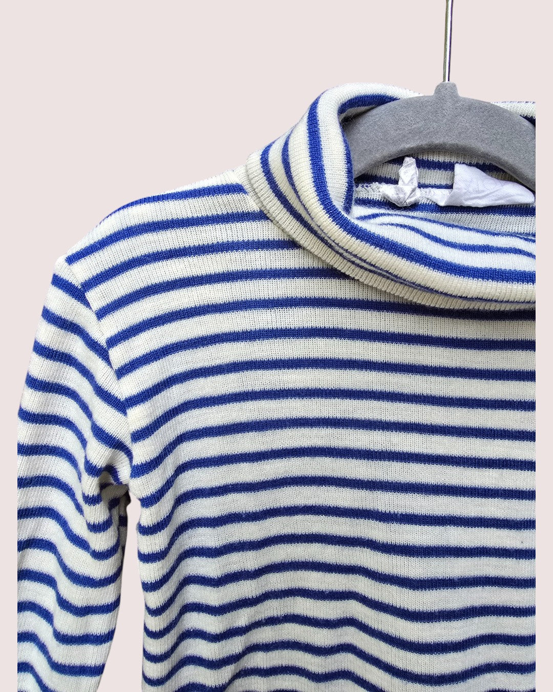 Vintage Eaton striped turtleneck Size 5-6