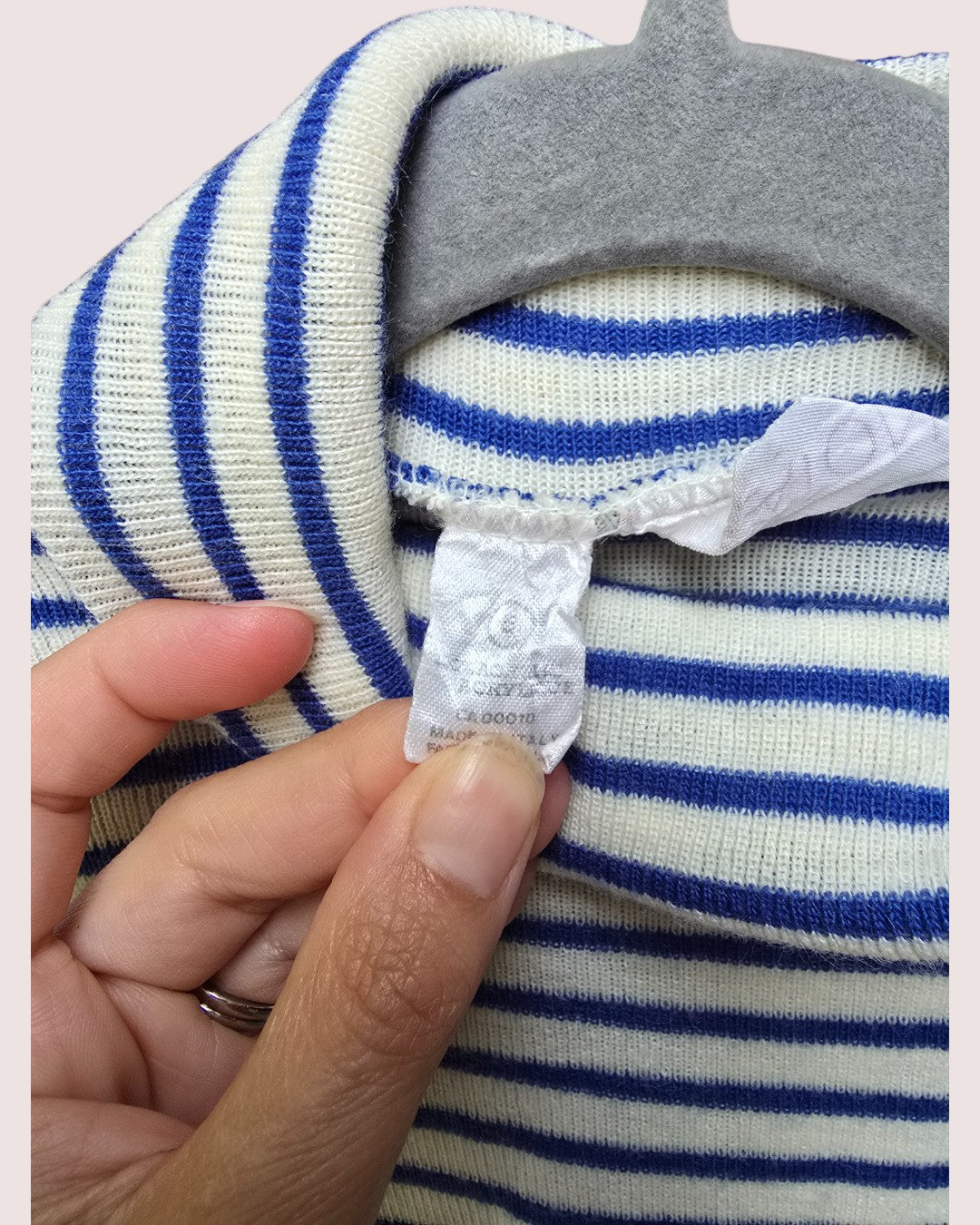 Vintage Eaton striped turtleneck Size 5-6