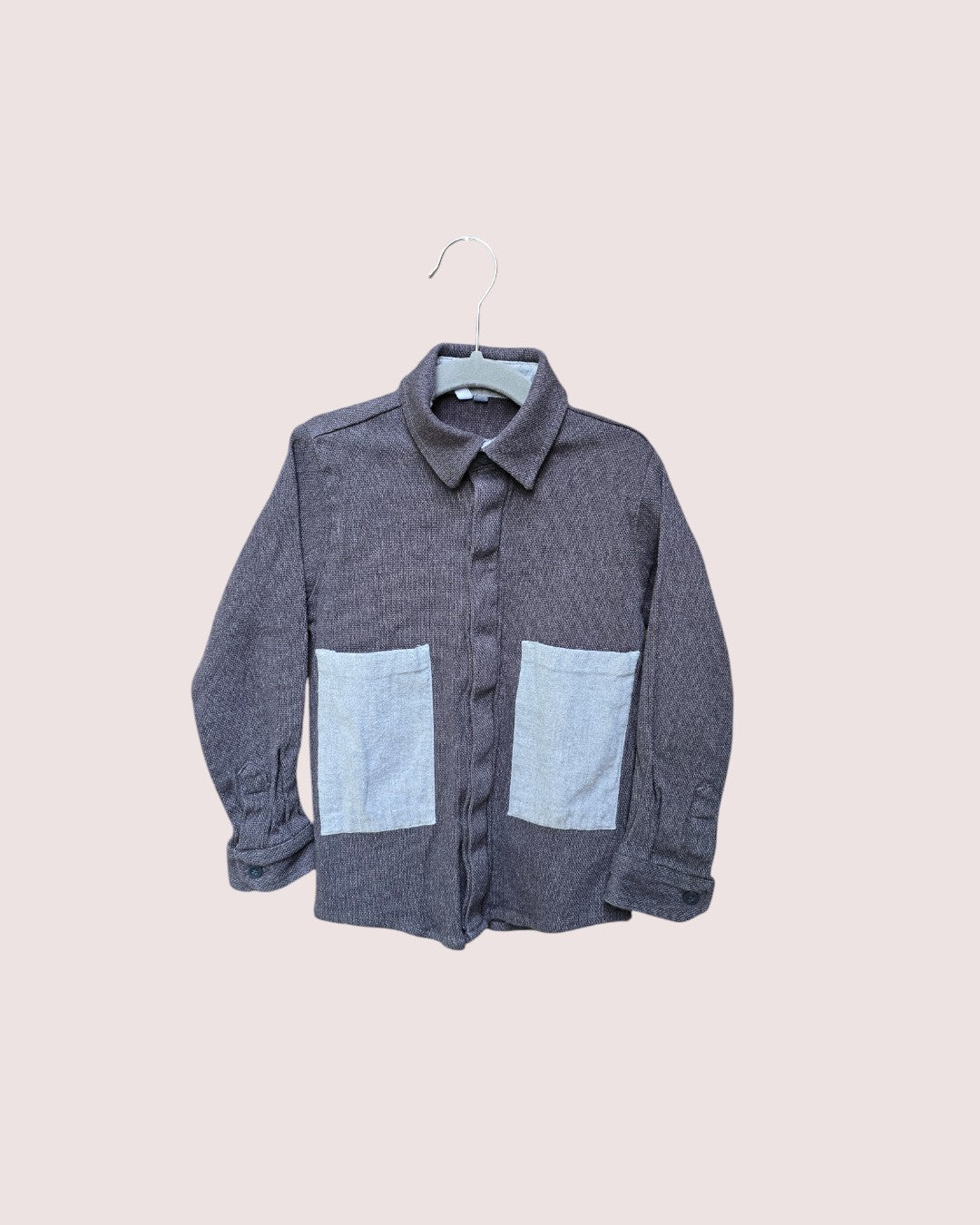Made in Italy button up long sleeve shirt Size 4/5