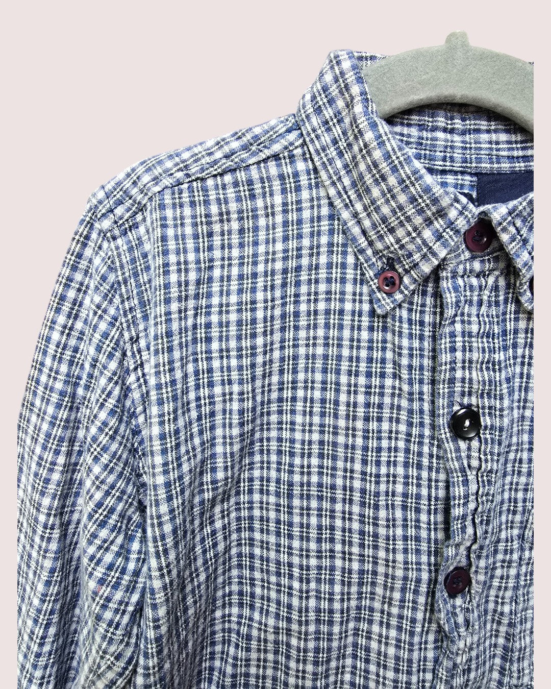 Vintage Woodland plaid flannel (lightweight) Size 5