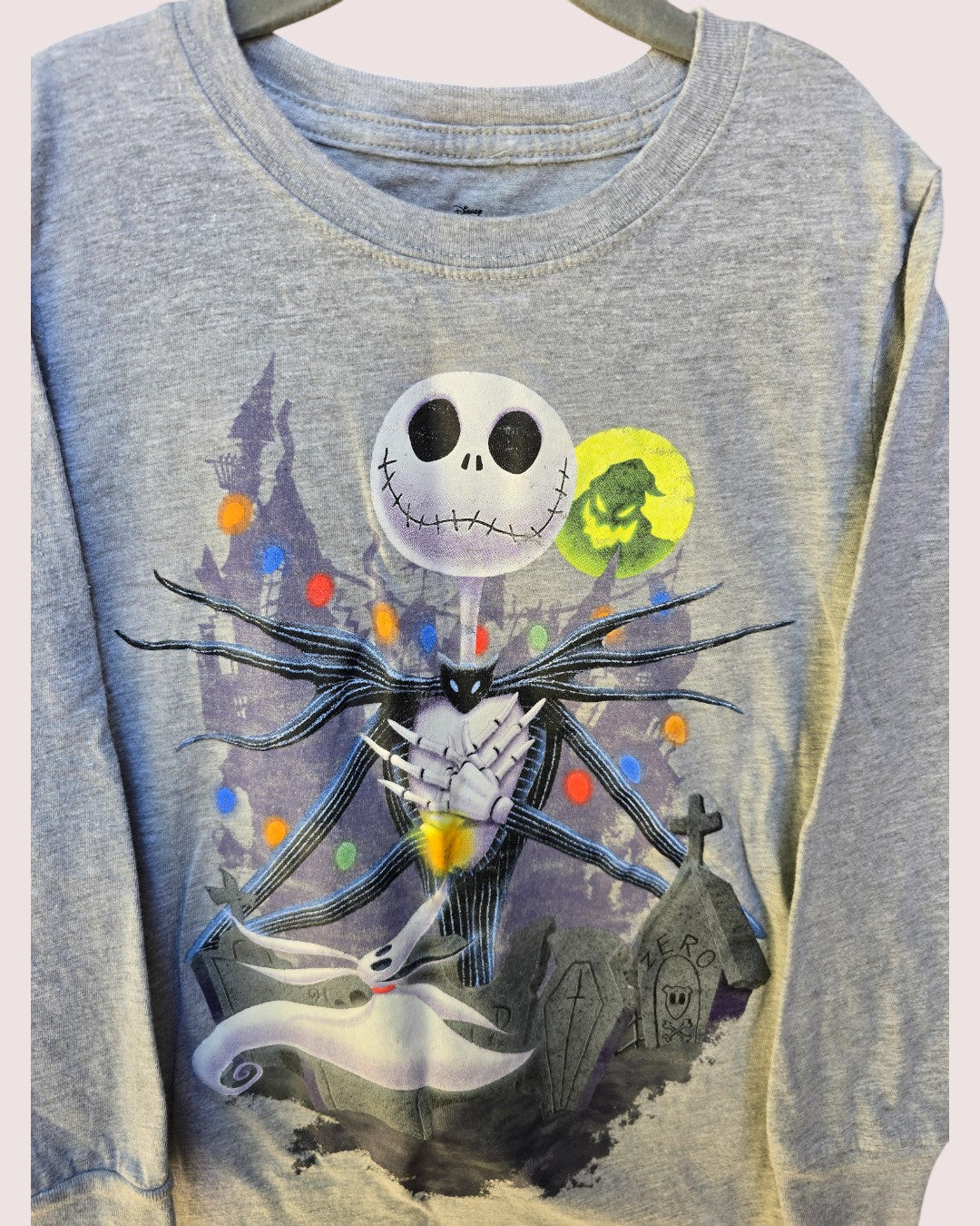 Disney x Nightmare Before Christmas long sleeve tee Tagged 10