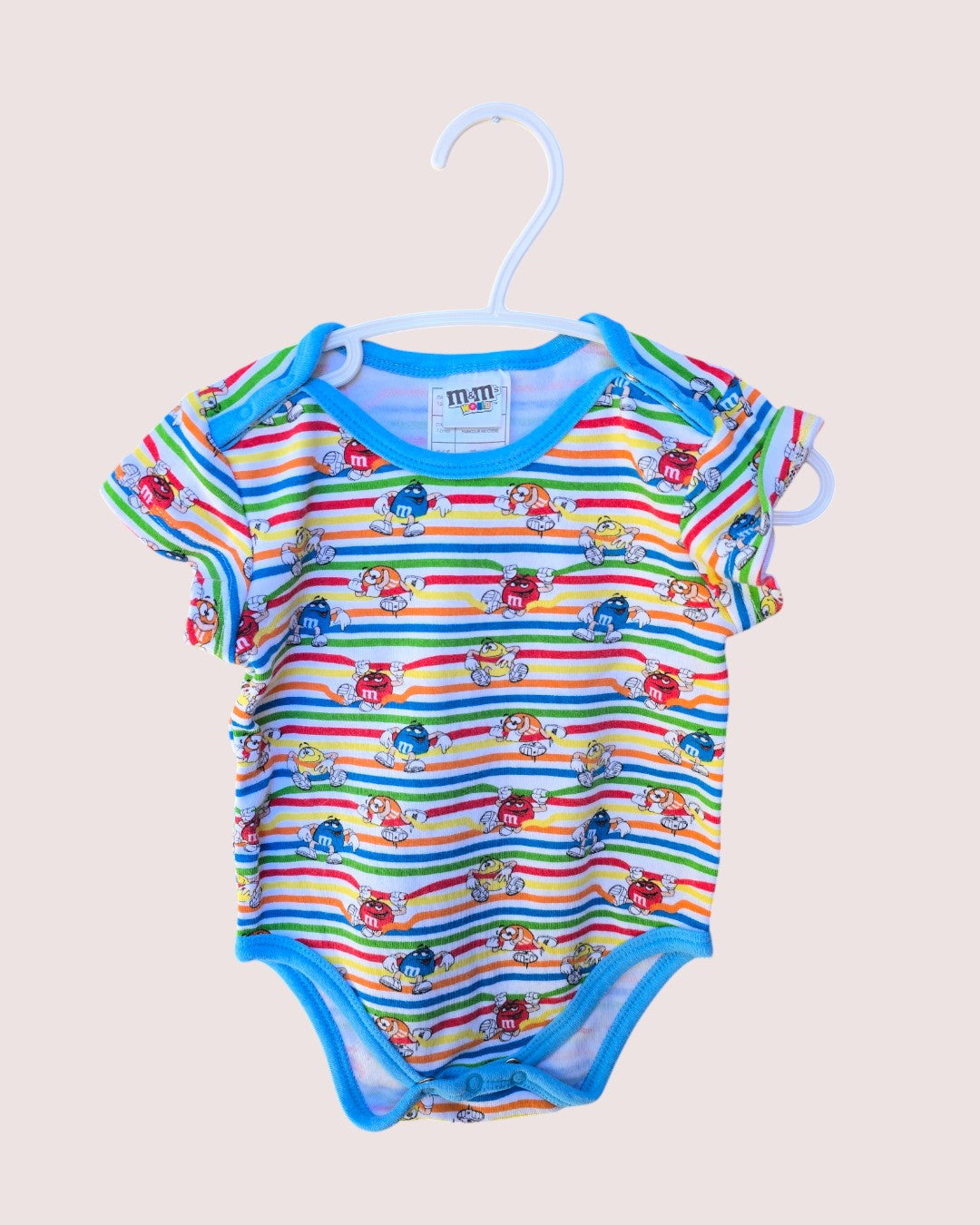 Set of Two M&M onesies Tagged 12M
