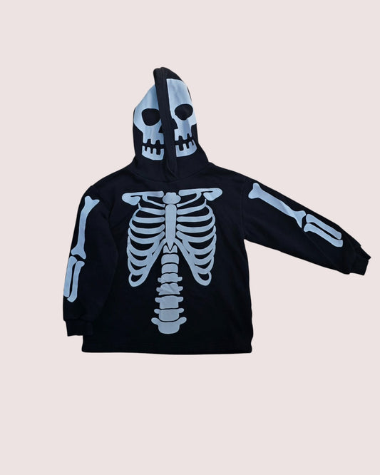 H&M skeleton pullover  Tagged 4-6Y