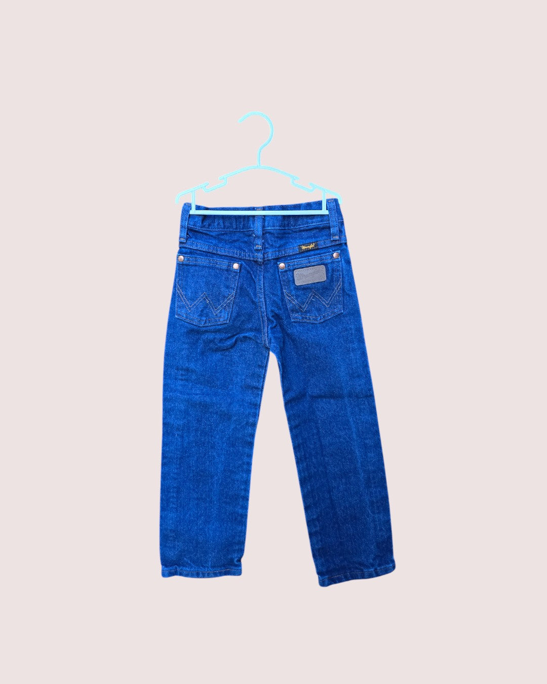 Vintage Wrangler dark denim jeans Tagged 5 slim