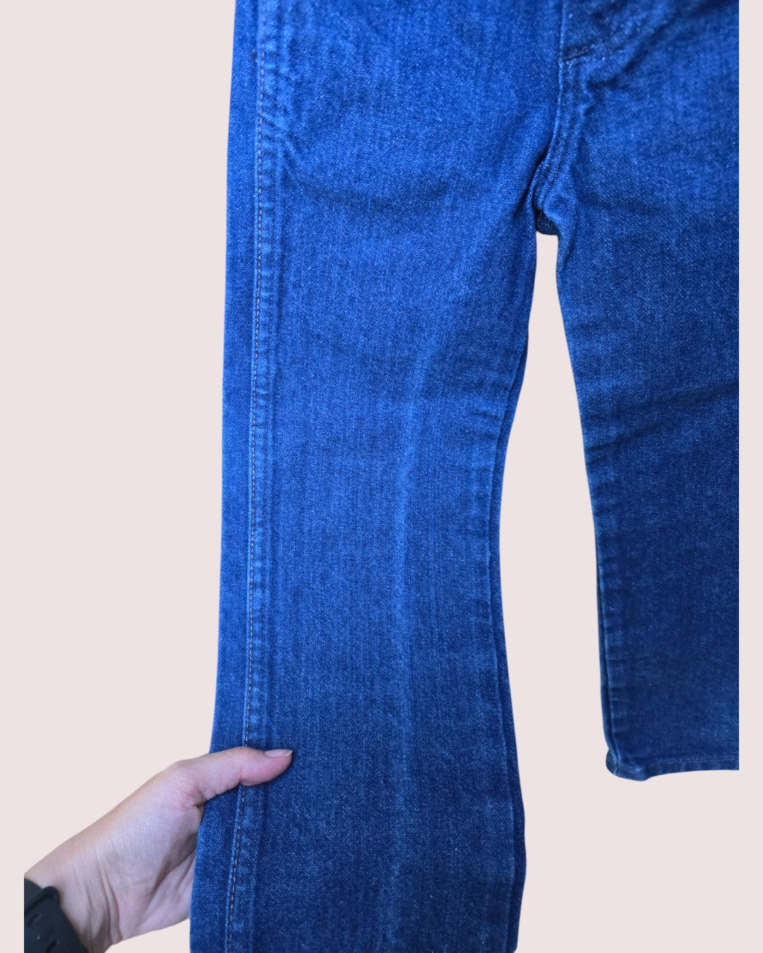 Vintage Wrangler dark denim jeans Tagged 5 slim
