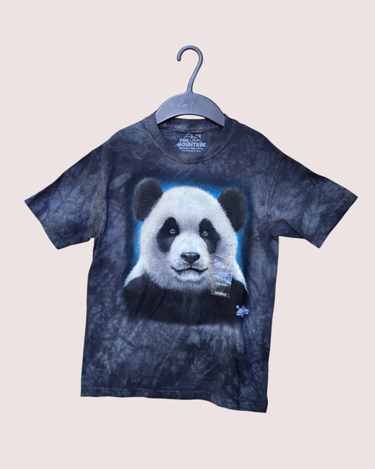 The Mountain panda face tee NWT Youth M