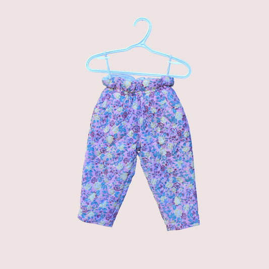 Vintage quilted pants best fit 12-18m