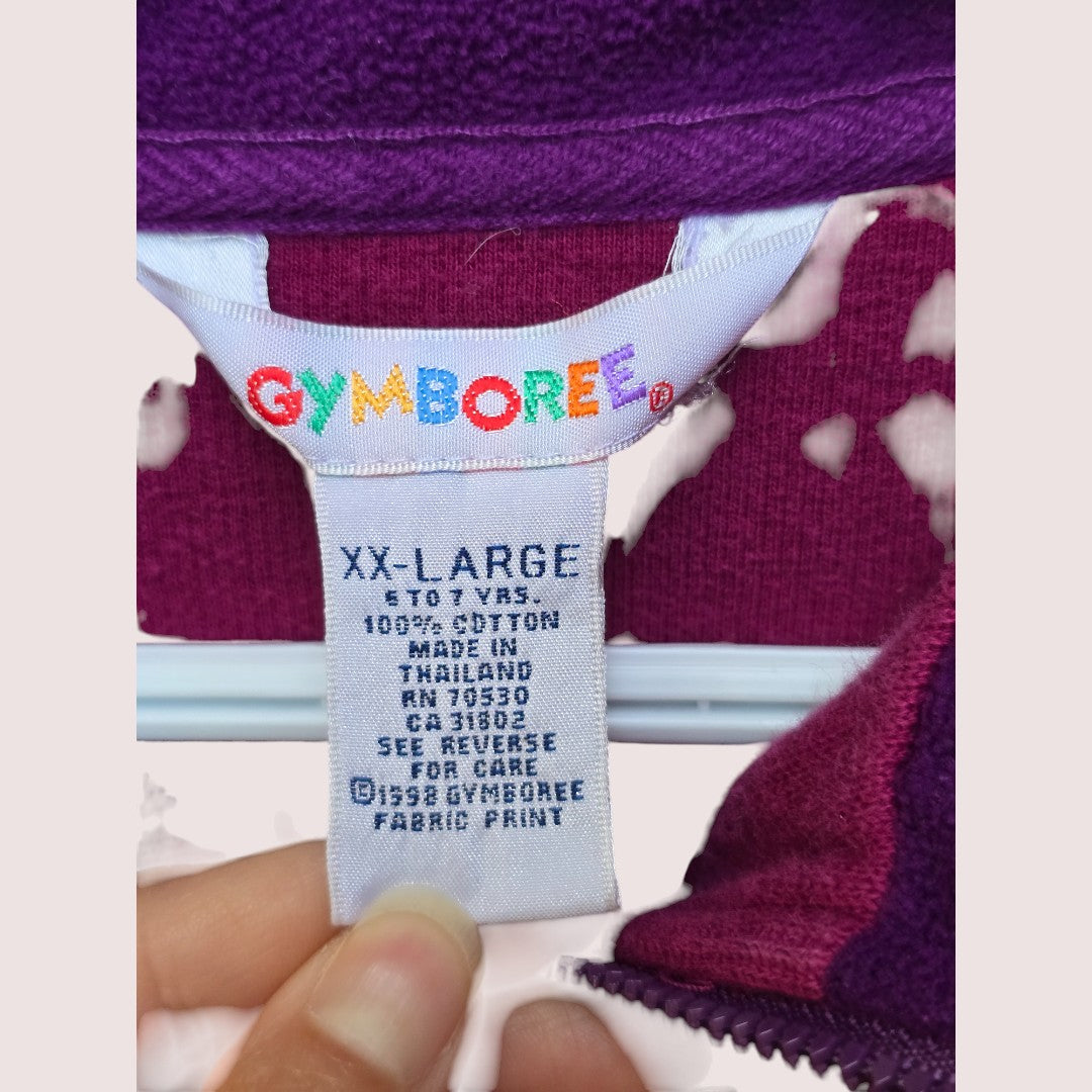 Vintage Gymboree 1/4 zip crewneck Youth XXL 6-7Y