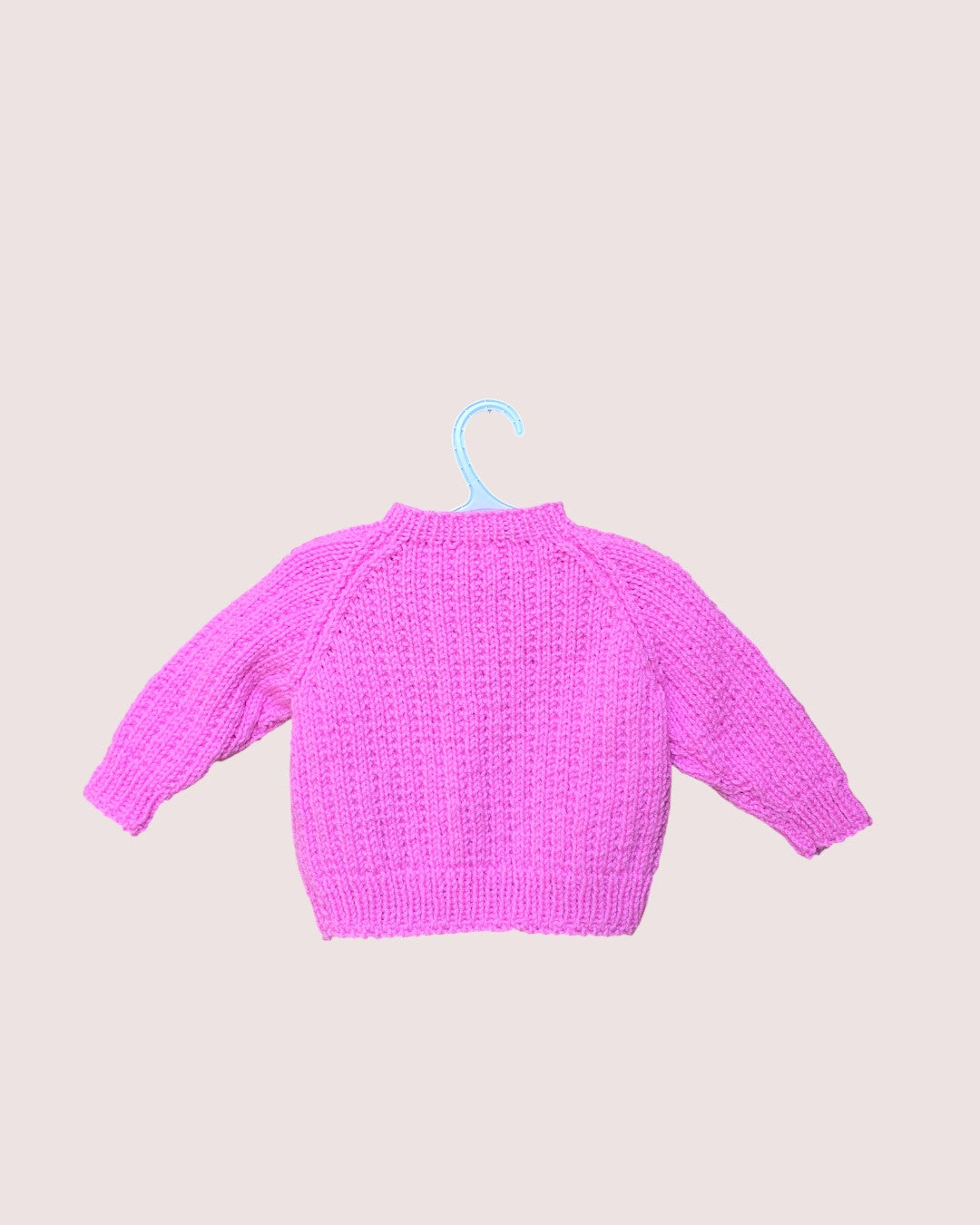 Handknit sweater Approx 12-18M