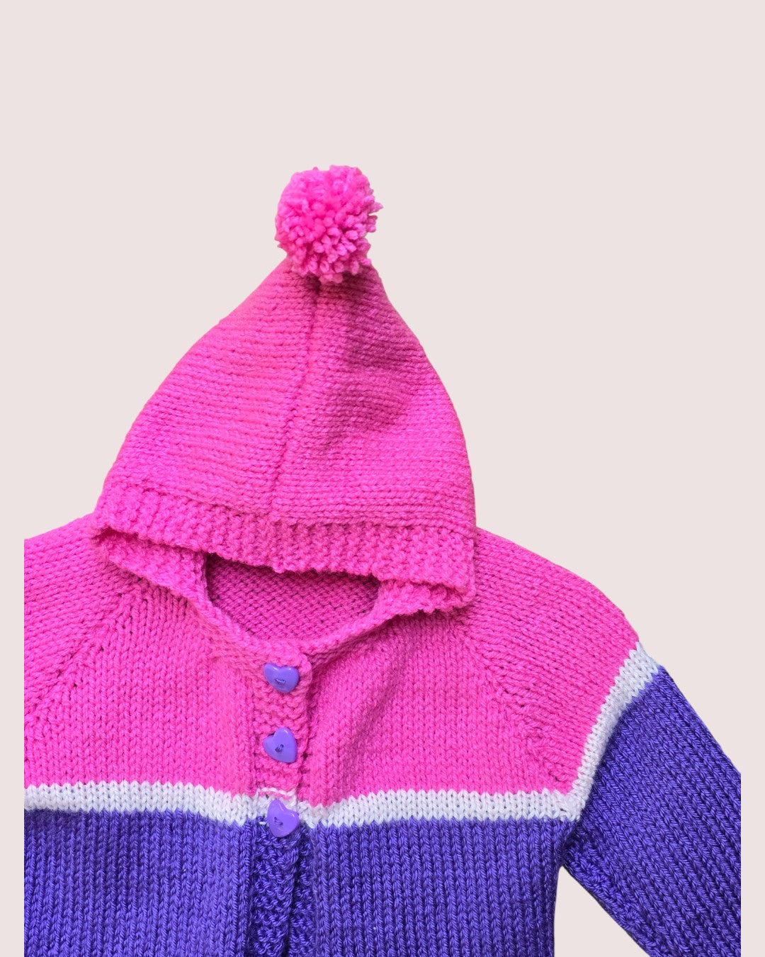 Handknit cardigan 12m