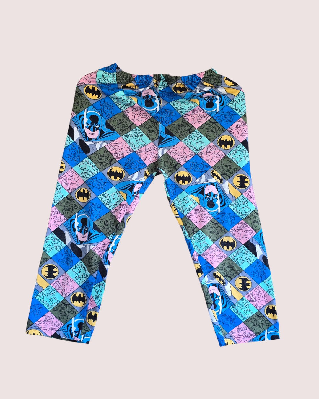 handmade Batman leggings 3-4T