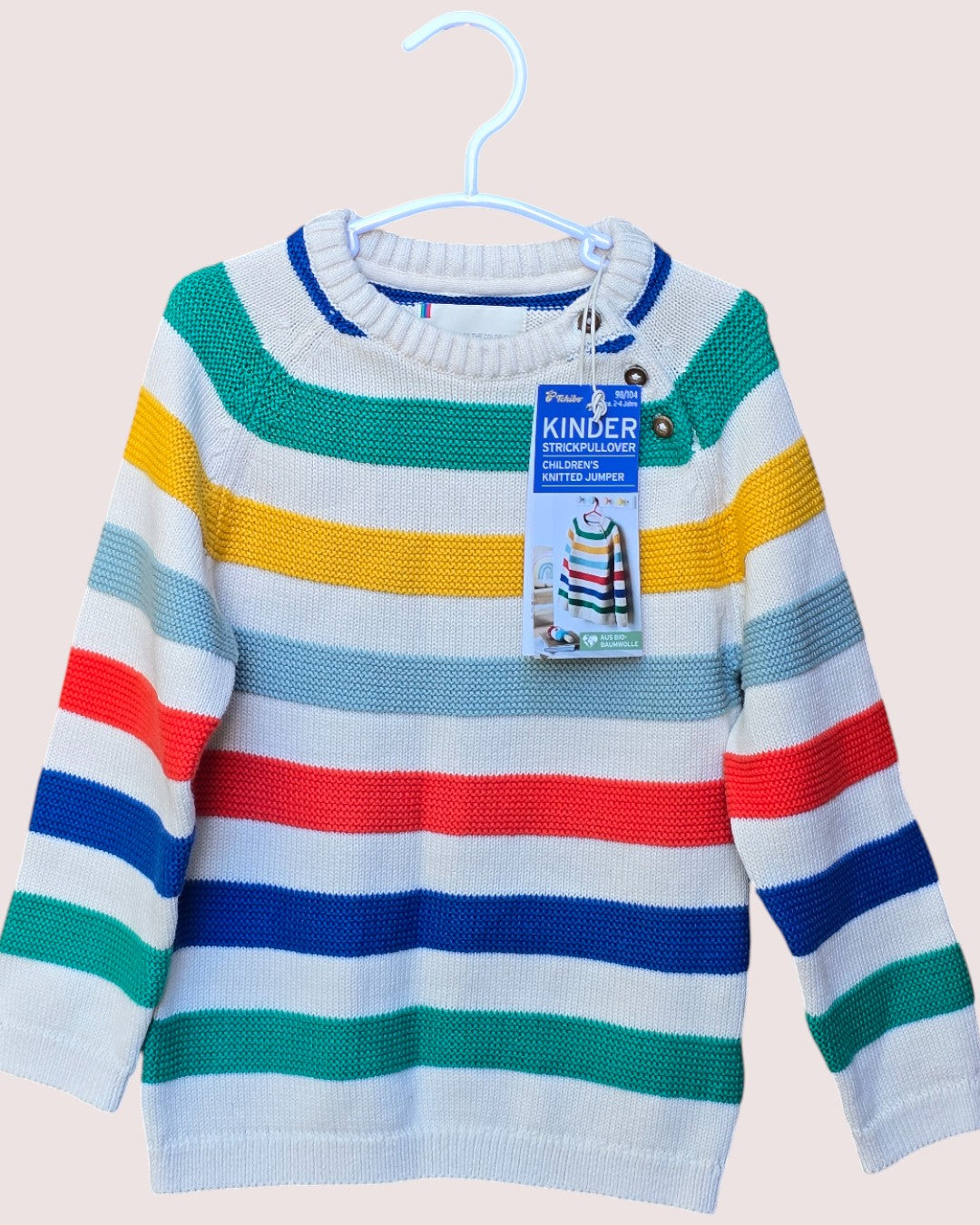 NWT Cotton Knit Sweater 3-4T