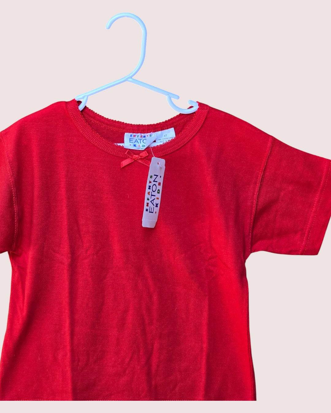 Deadstock vintage Eaton tee 4T