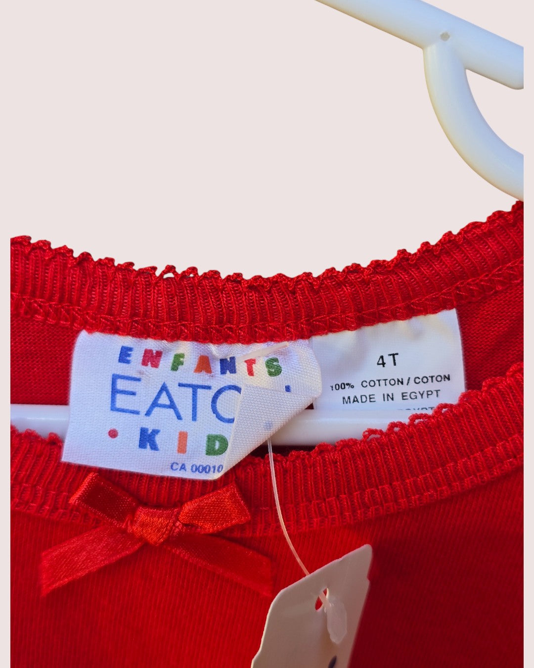 Deadstock vintage Eaton tee 4T