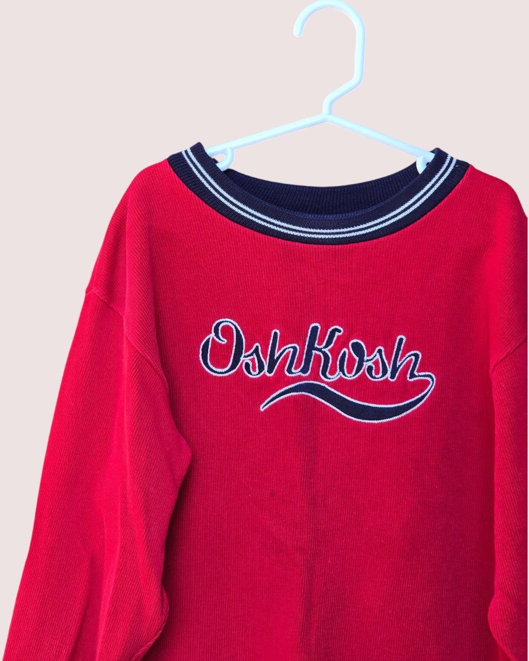 Vintage Oshkosh embroidered knit crewneck Tagged 6