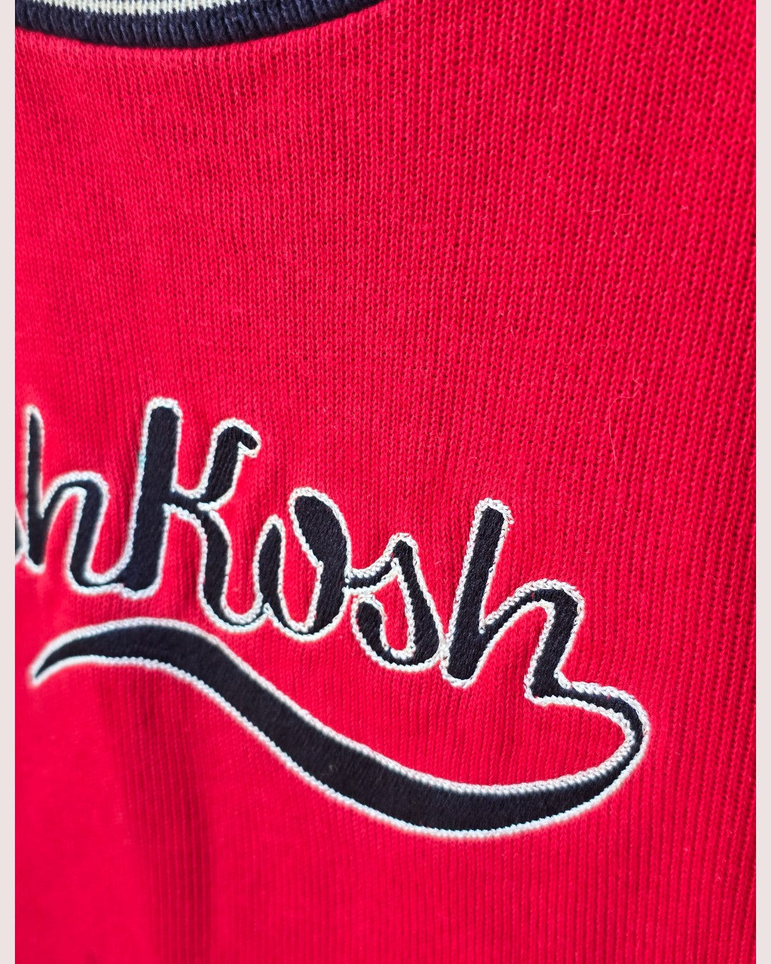 Vintage Oshkosh embroidered knit crewneck Tagged 6