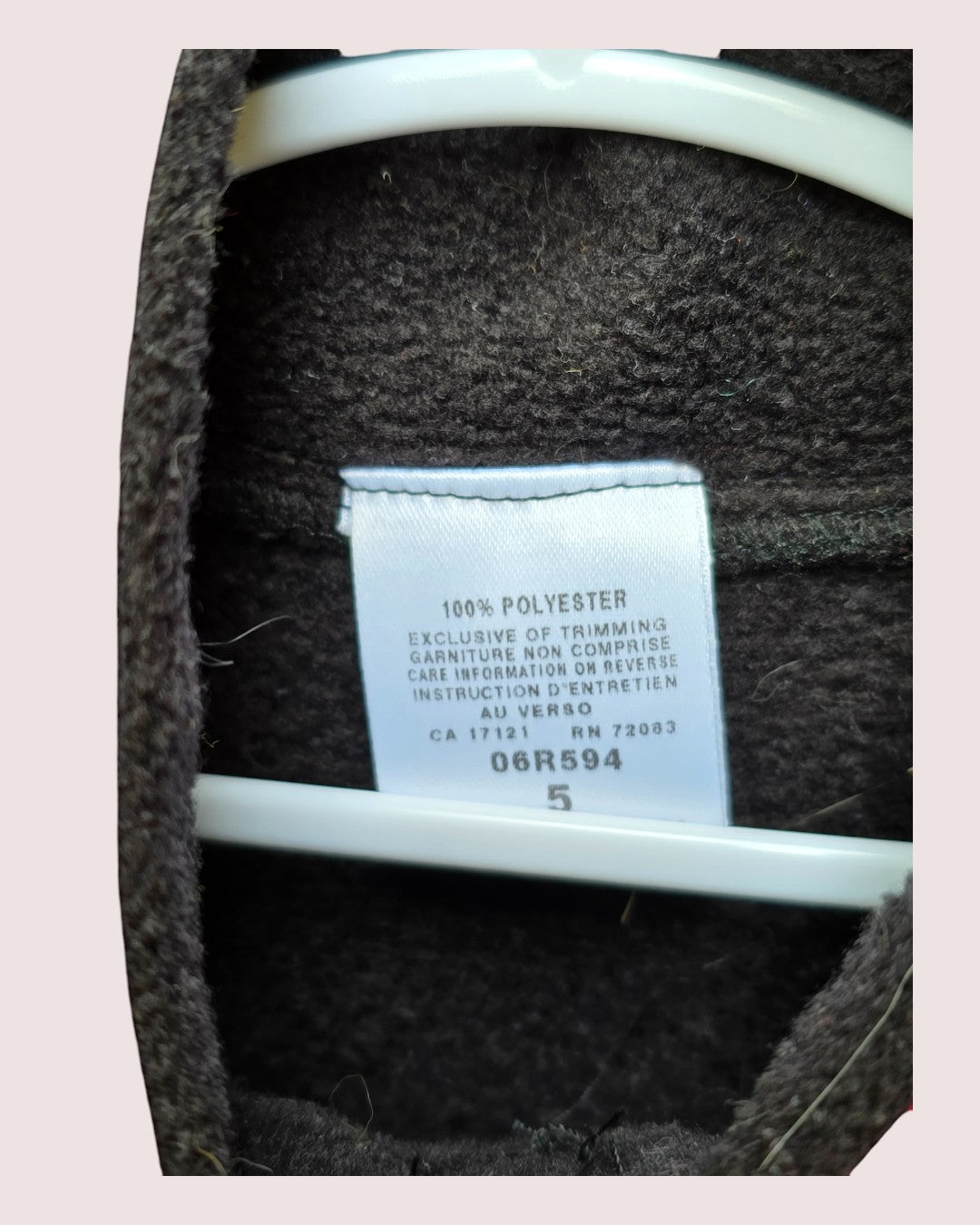 Vintage Krickets "time machine" fleece vest, velcro closure Tagged 5