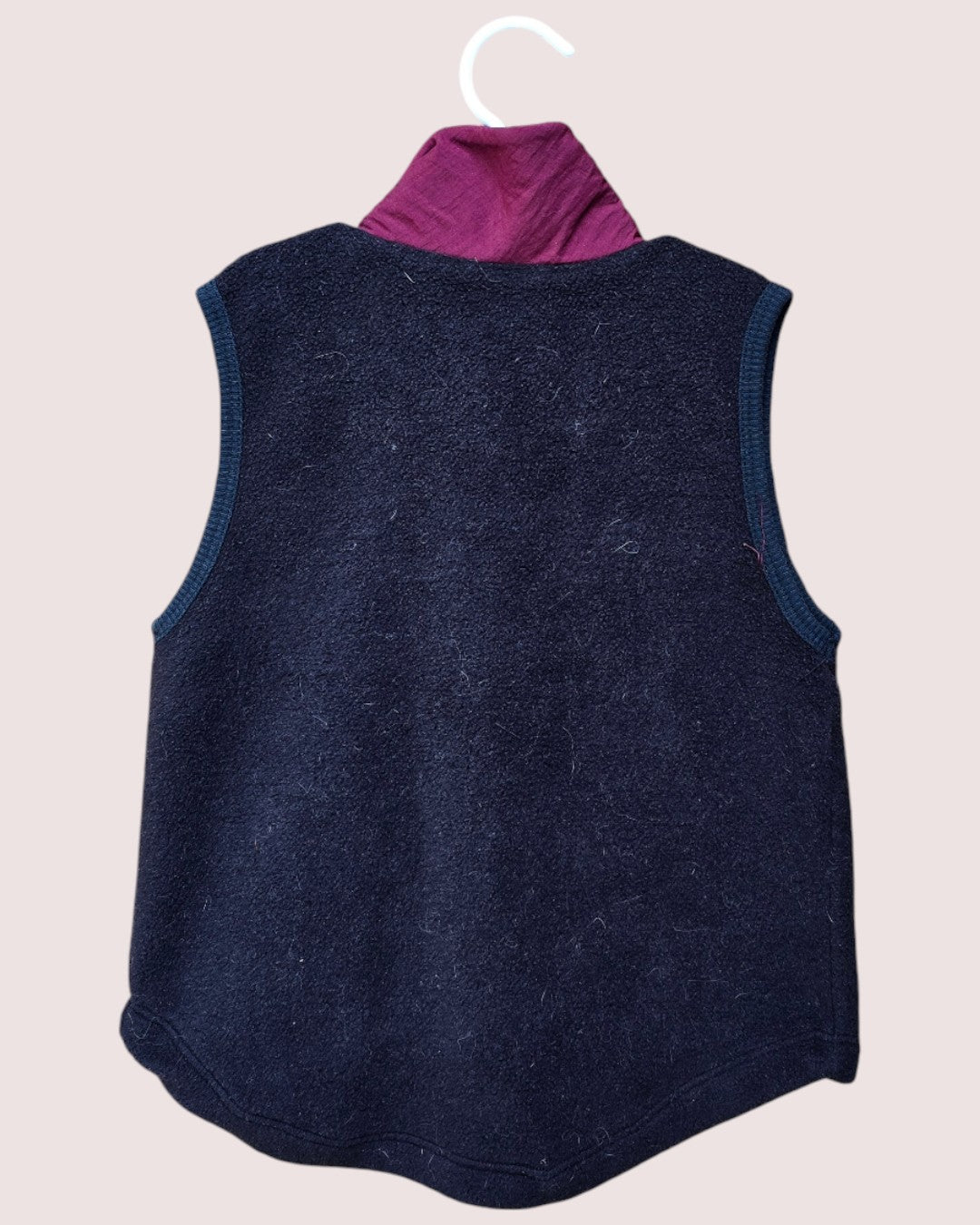 Vintage Krickets "time machine" fleece vest, velcro closure Tagged 5