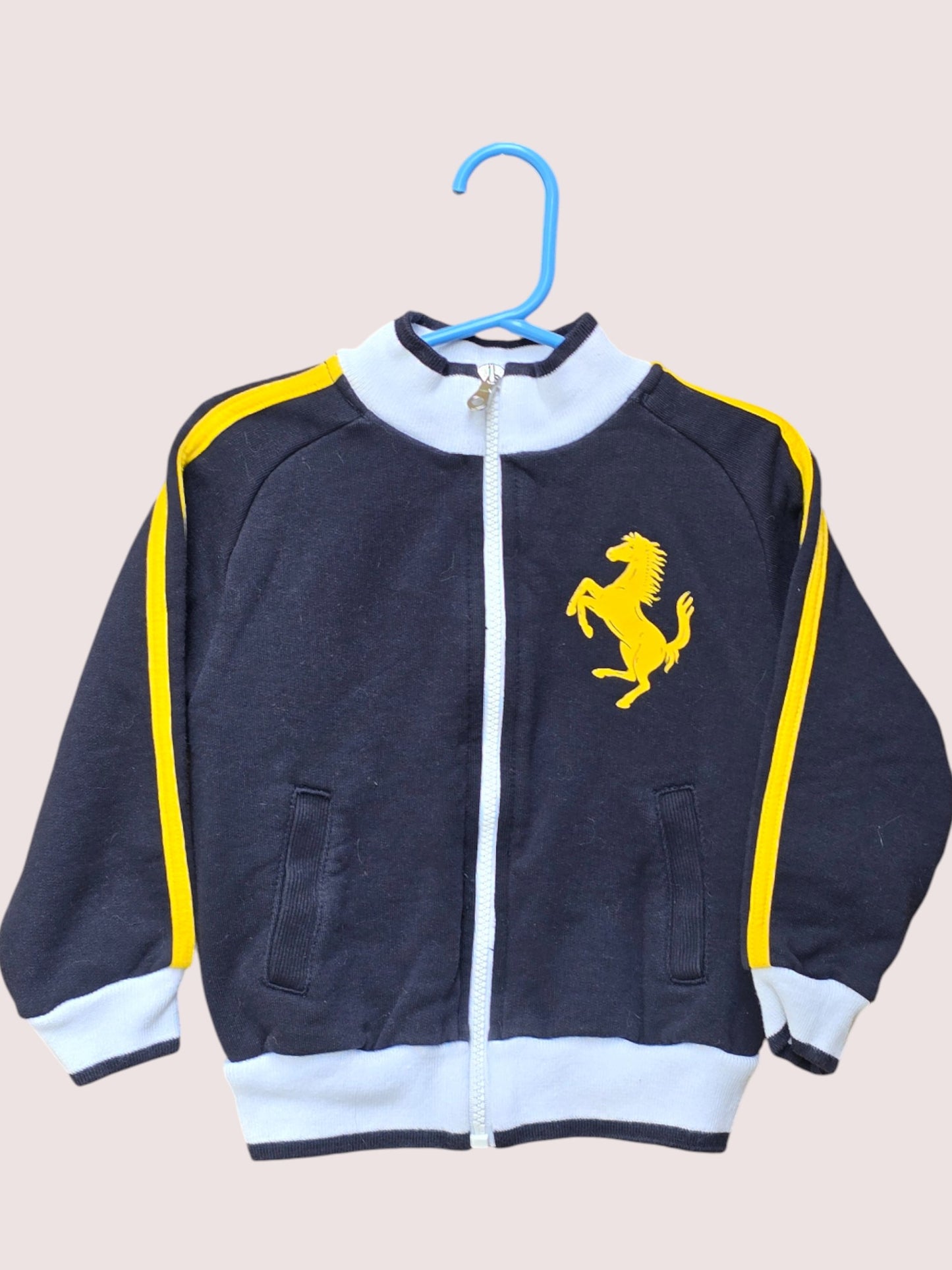 Ferrari zip sweater 2-3T