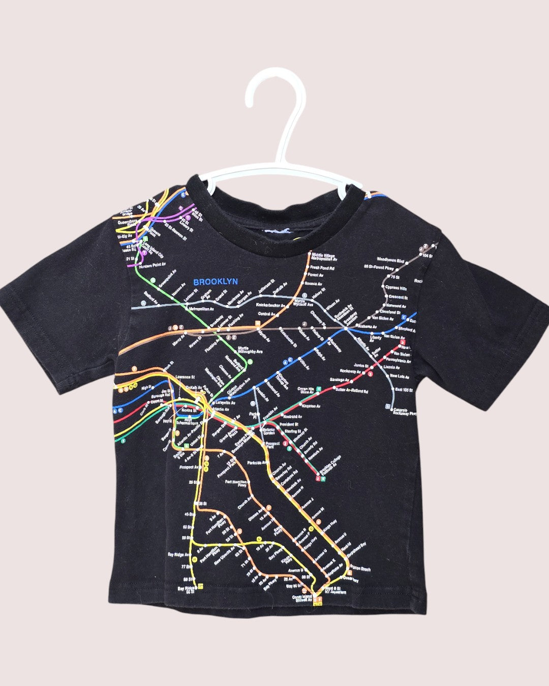 NYC subway tee approx 2T
