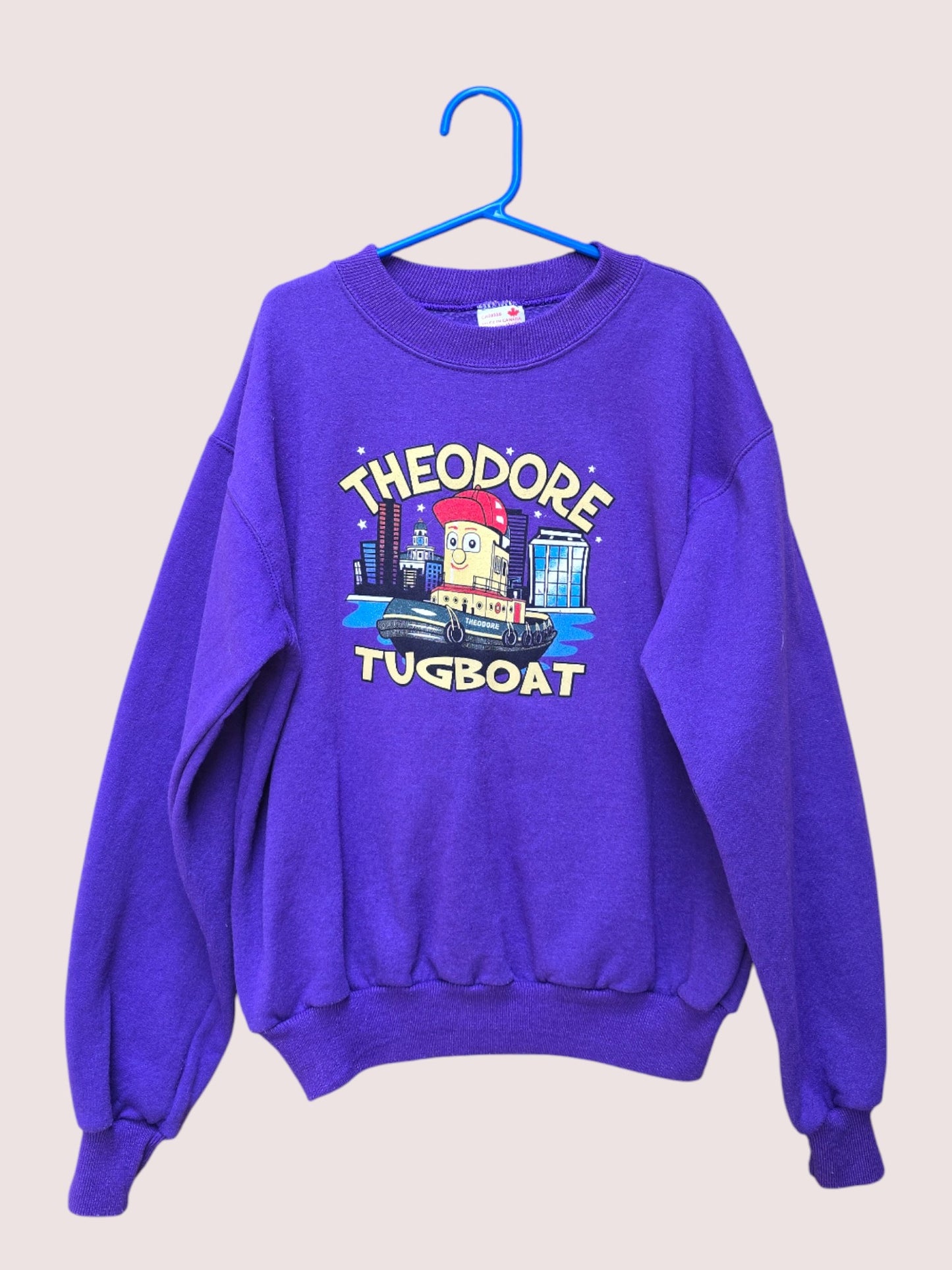 Vintage Theodore Tugboat crewneck approx 8-10Y
