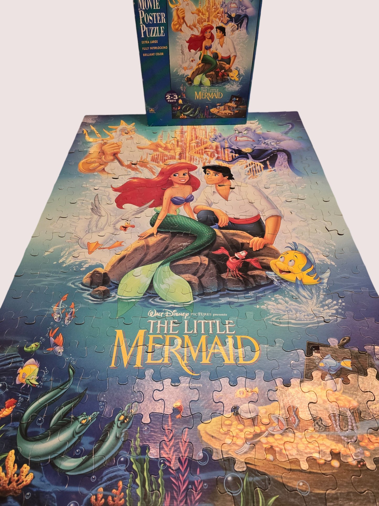 Vintage Little Mermaid puzzle
