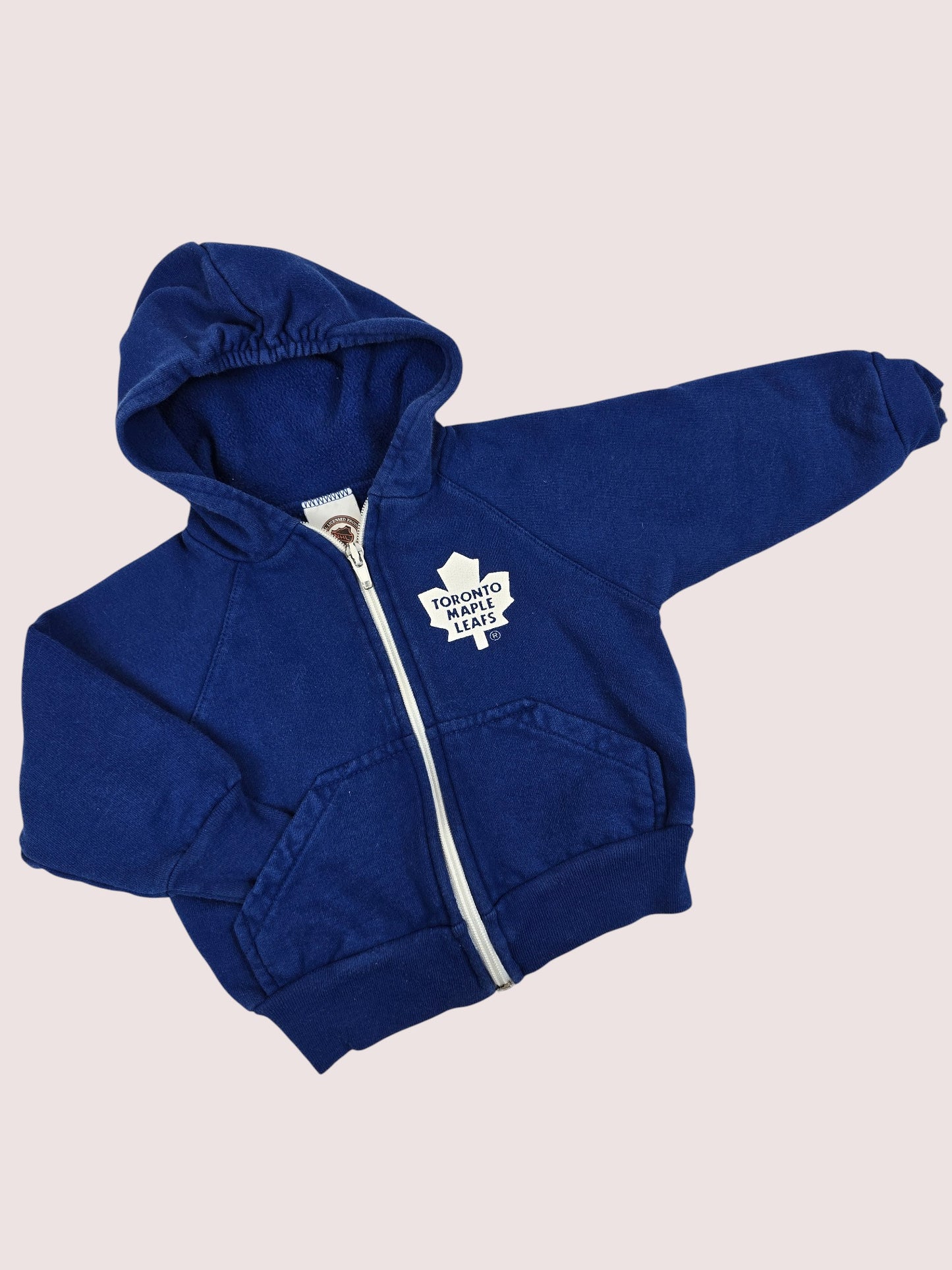 Vintage Maple Leafs hooded sweater 12M