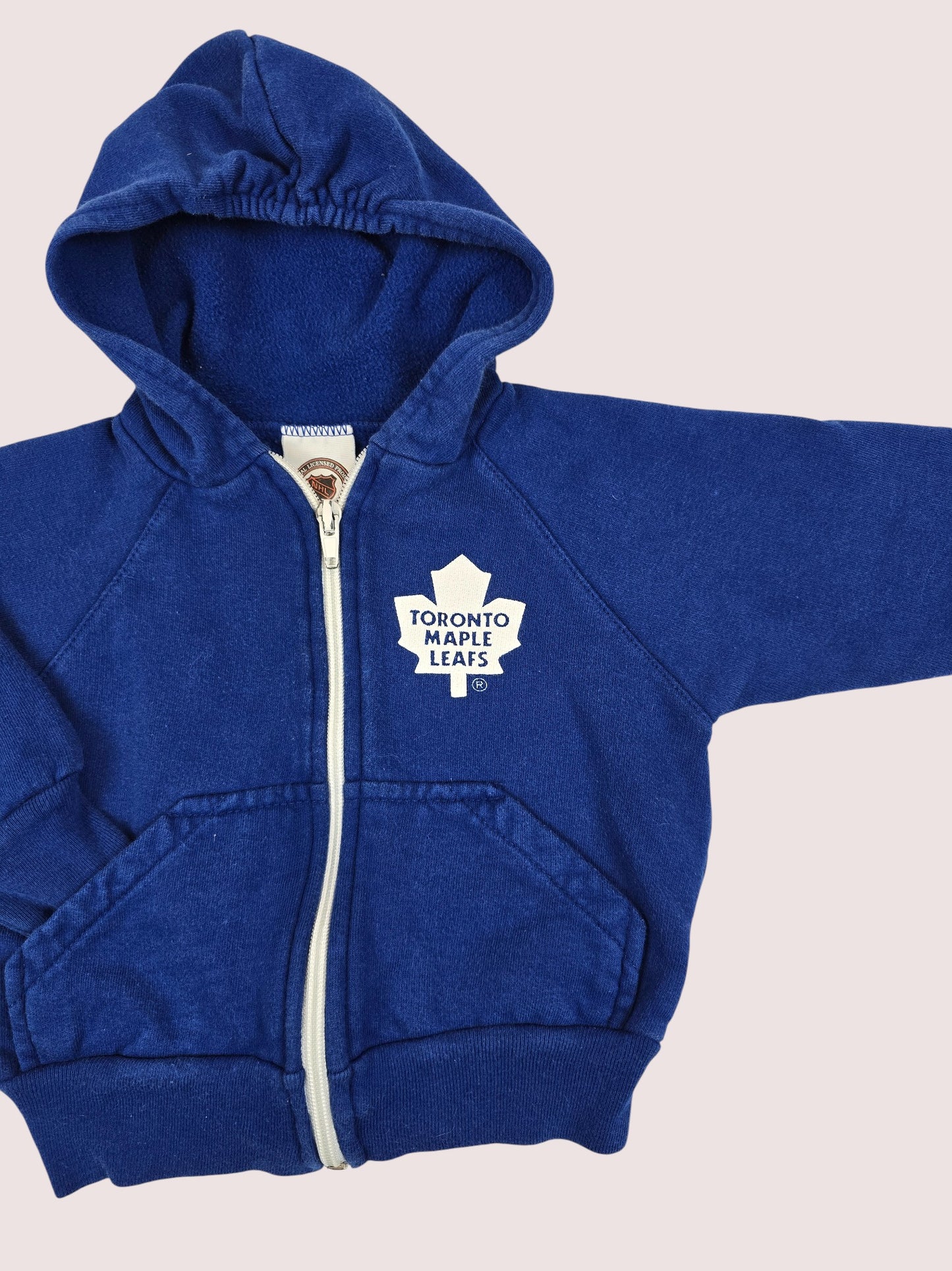 Vintage Maple Leafs hooded sweater 12M