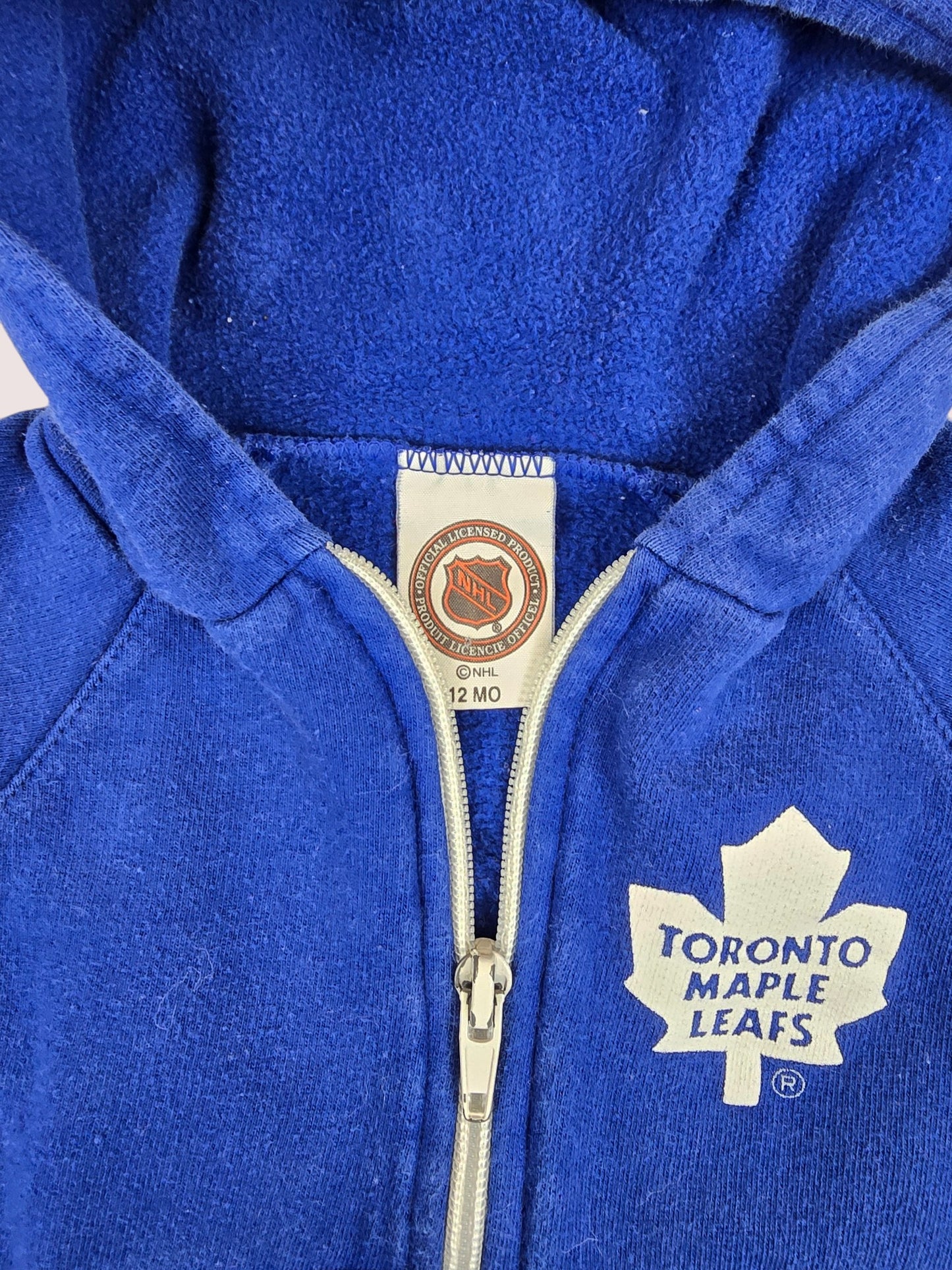 Vintage Maple Leafs hooded sweater 12M